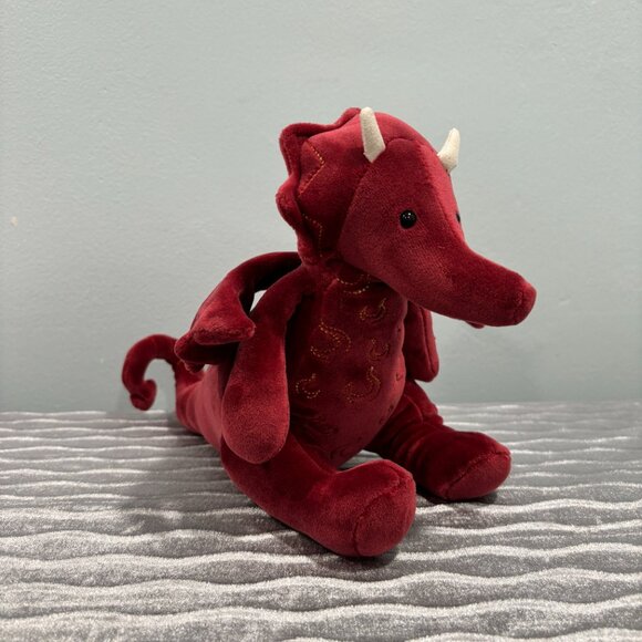 RARE Jellycat Ruby Dragon BNWT - Picture 2 of 7